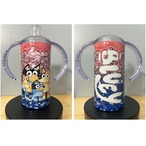 Bluey 12oz kids tumbler and sippy cup